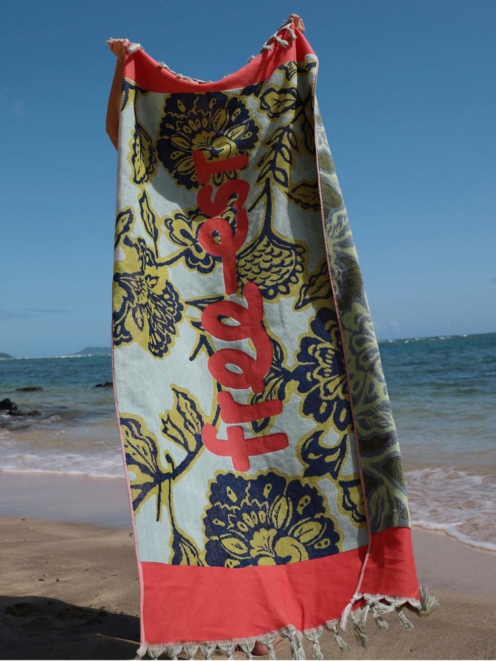 NWT - Free People Free-est Eden Fringe Towel